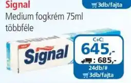 ÁRKLUB Signal medium fogkrém ajánlat