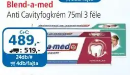 ÁRKLUB Blend-a-med anti cavityfogkrém ajánlat