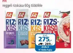 ÁRKLUB Fit reggeli rizskása ajánlat