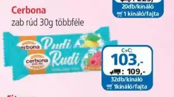 ÁRKLUB Cerbona zab rúd ajánlat