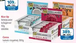 ÁRKLUB Rice Up fehérjeszelet kollagénnel ajánlat