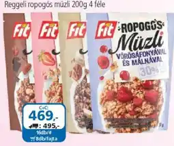 ÁRKLUB Fit ropogós müzli ajánlat