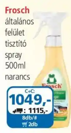 ÁRKLUB Frosch általános felület tisztító spray ajánlat