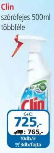 ÁRKLUB Clin szórófejes ajánlat