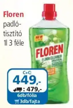 ÁRKLUB Floren padló-tisztító ajánlat