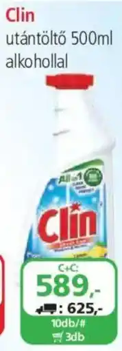 ÁRKLUB Clin utántöltő ajánlat