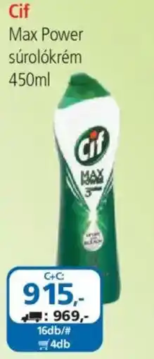 ÁRKLUB Cif max power surolokrem ajánlat