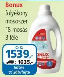 ÁRKLUB Bonux folyékony mosószer ajánlat