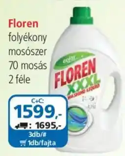 ÁRKLUB Floren folyékony mosószer ajánlat