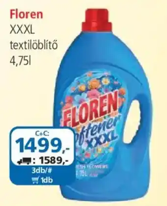 ÁRKLUB Floren textilöblítő ajánlat