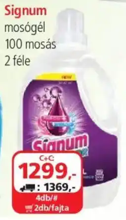 ÁRKLUB Signum mosógél ajánlat