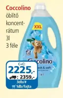 ÁRKLUB Coccolino öblítő koncentrátum ajánlat