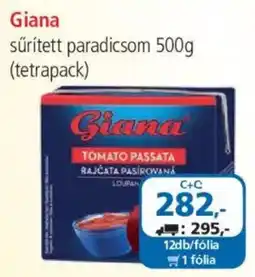 ÁRKLUB Giana súrített paradicsom ajánlat