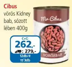 ÁRKLUB Mr Cibus vörös bab ajánlat