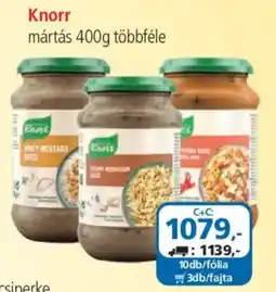 ÁRKLUB Knorr mártás ajánlat