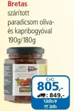ÁRKLUB Bretas szárított paradicsom ajánlat