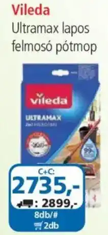 ÁRKLUB Vileda ultramax lapos felmosó pótmap ajánlat