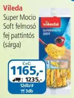ÁRKLUB Vileda super mocio soft felmosó fej pattintós ajánlat
