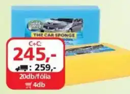 ÁRKLUB C+C the car sponge ajánlat