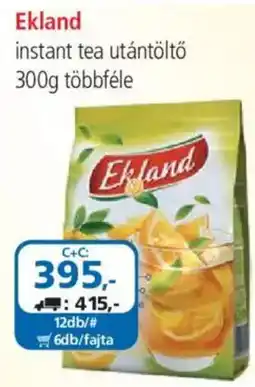 ÁRKLUB Ekland instant tea utántöltő ajánlat