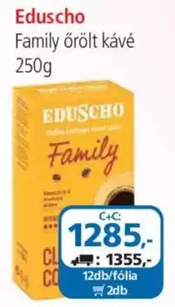ÁRKLUB Eduscho family örölt kávé ajánlat