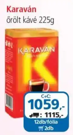ÁRKLUB Karaván őrült kávé ajánlat