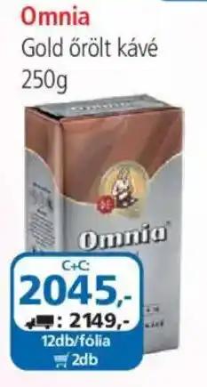ÁRKLUB Omnia gold örült kávé ajánlat