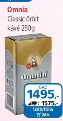 ÁRKLUB Omnia classic örölt kávé ajánlat