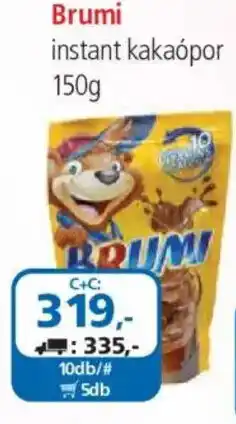 ÁRKLUB Brumi instant kakaópor ajánlat