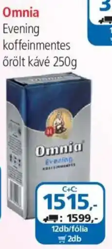 ÁRKLUB Omnia evening koffeinmentes ajánlat