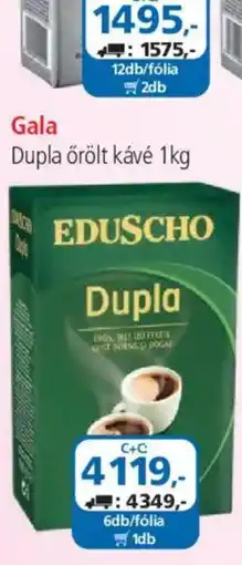 ÁRKLUB Eduscho dupla örölt kávé ajánlat