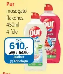 ÁRKLUB Pur mosogató flakonos ajánlat