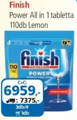 ÁRKLUB finish power all in 1 tabletta ajánlat