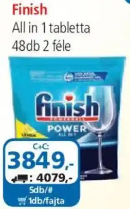 ÁRKLUB Finish all in 1 tabletta ajánlat