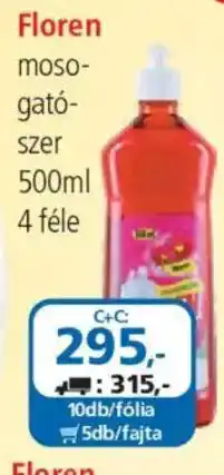 ÁRKLUB Floren mosogatószer ajánlat