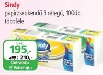 ÁRKLUB Sindy papírzsebkendő ajánlat
