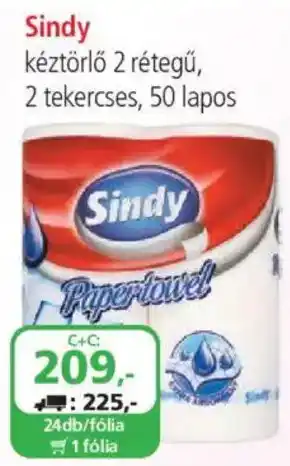 ÁRKLUB Sindy kéztörlő ajánlat