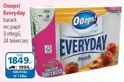 ÁRKLUB Ooops! Everyday barack wc papír ajánlat