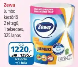 ÁRKLUB Zewa jumbó kéztörlő ajánlat
