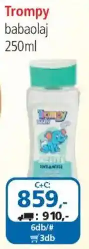ÁRKLUB Trompy babaolaj ajánlat