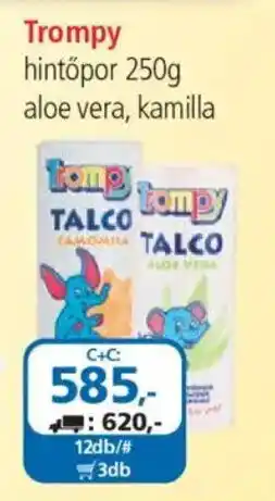 ÁRKLUB Trompy talco ajánlat