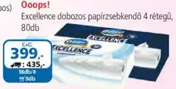 ÁRKLUB Ooops excellence dobozos papírzsebkendő ajánlat