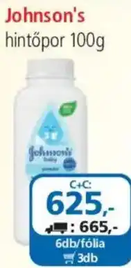 ÁRKLUB johnson's hintőpor ajánlat