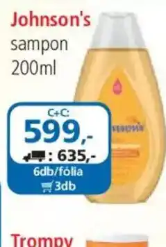 ÁRKLUB johnson's sampon ajánlat