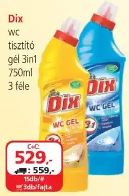 ÁRKLUB Dix wc tisztító gél ajánlat