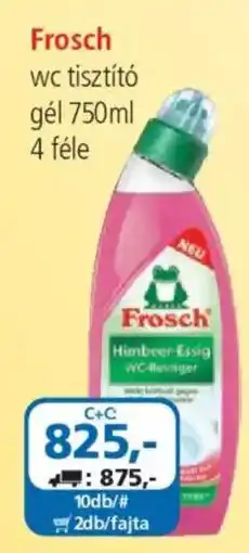 ÁRKLUB Frosch wc tisztító gél ajánlat