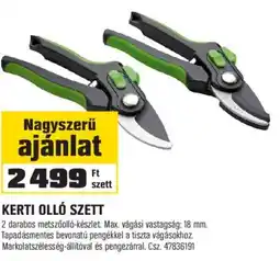 OBI Kerti olló szett ajánlat