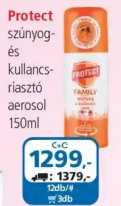 ÁRKLUB Protect szúnyog- és kullancsriasztó aerosol ajánlat