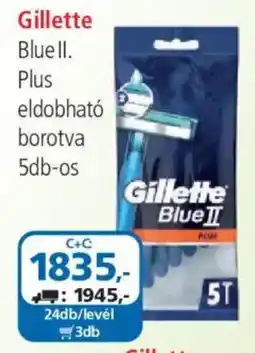 ÁRKLUB gillette blue ii plus eldobható borotva ajánlat