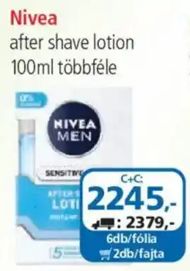 ÁRKLUB Nivea after shave lotion ajánlat